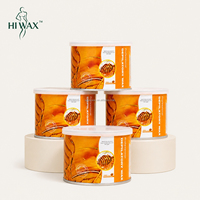Cire dépilatoire douce 400g sous marque privée, en boîte de 14oz, professionnelle pour salon, visage, jambes, corps, maillot de bain