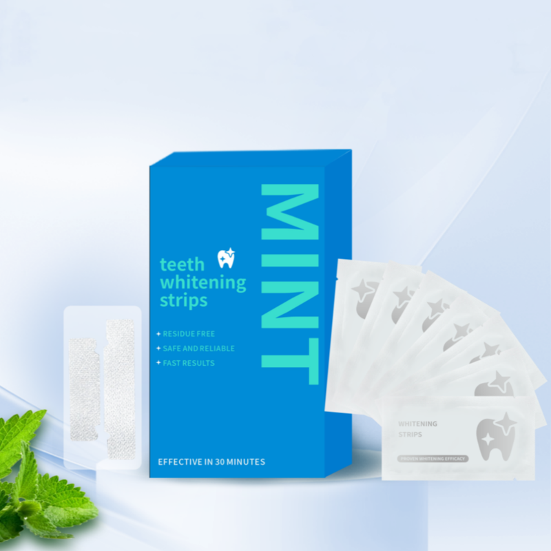 Customized Logo Teeth Whitening Strips Non