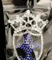 Broche en strass de fleur de lys de beauté épingles à ceinture pour fiançailles de mariage ou cadeau pour les concours de beauté