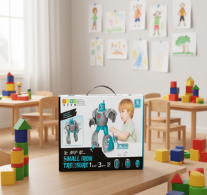 OBSO Piccolo Robot Trasformabile in Ferro, Kit Educativo STEM 3 in 1 per Bambini dai 3 Anni in su - Product Image 2