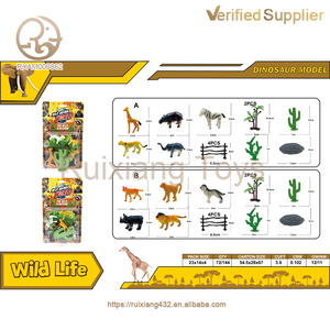 Sıcak satış toptan oyuncak simülasyon Pvc plastik 2025 çiftlik hayvanlar oyuncaklar çocuklar için vahşi memeli ekran suaygırları ve aslanlar Set - Product Image 6