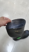 Bottes de sécurité en PVC en gros, bottes de pluie avec embout en acier pour les travailleurs