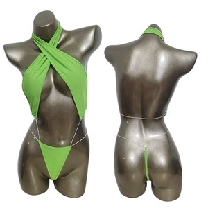 Yingli oscuro al por mayor Coral verde <span class=keywords><strong>Kier</strong></span> danza exótica de cintura alta de traje Rave Festival - Product Image 1