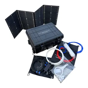 Açık acil su arıtıcısı taşınabilir güneş su filtresi bavul RO makinesi açık su filtresi güneş enerjisi RO sistemi