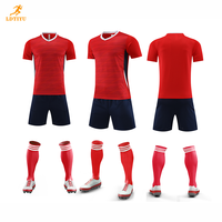 Seragam Klub Olahraga Tim Grosir Kustom, Sablon Heat-Transfer, Bernapas, Cepat Kering, Celana Pendek Sepak Bola Latihan Musim Panas