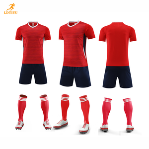 Seragam Klub Olahraga Tim Grosir Kustom, Sablon Heat-Transfer, Bernapas, Cepat Kering, Celana Pendek Sepak Bola Latihan Musim Panas - Product Image 5