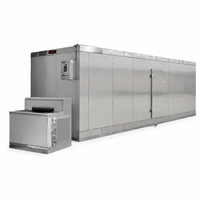 Hoge Efficiëntie IQF Tunnelvriesmachine Continue Blast Freezing Tunnel voor de verwerking van vis & vlees
