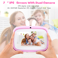 Nueva Tablet PC Phablet de 7 Pulgadas para Niños, Cámara de 2.0MP, Allwinner Quad Core, 2GB+32GB, Wi-Fi, Descarga Gratuita de Videos para Entretenimiento