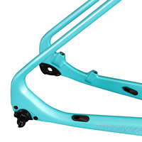 ICAN – cadre vert de montagne de qualité supérieure avec axe t800 xc en carbone, cadre de vélo de montagne complet mtb 29 en carbone, 135/142mm