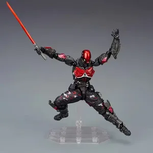 AMAZING YAMAGUCHI <span class=keywords><strong>Arkham</strong></span> Knight Bat-man Red Hood Robin Jason Todd Figuarts Game Action Figure Model Toy Collection Christmas - Product Image 5