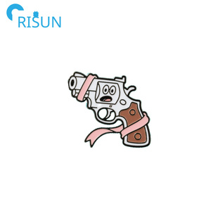 Bán Buôn 3D 2D Súng Súng Súng Bắn Súng Spear Mềm Cứng Men <span class=keywords><strong>Pin</strong></span> Biểu Tượng Tùy Chỉnh <span class=keywords><strong>Mini</strong></span> Dễ Thương Súng Súng Súng Súng Men <span class=keywords><strong>Pin</strong></span> Huy Hiệu Trâm - Product Image 4