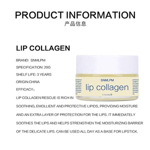 Bálsamo Labial Herbal con Infusión de Frutas SNMLPM, Fórmula Protectora Solar a Prueba de Agua, <span class=keywords><strong>Mascarilla</strong></span> <span class=keywords><strong>Hidratante</strong></span> Nocturna <span class=keywords><strong>para</strong></span> <span class=keywords><strong>Labios</strong></span> Agrietados y Arrugas, 20G - Product Image 3