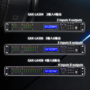 Procesador de Audio Digital Profesional Green Audio LA408, 4 Entradas y 8 Salidas, Efector Inteligente para Escenario y <span class=keywords><strong>Karaoke</strong></span>, Gran Venta - Product Image 1