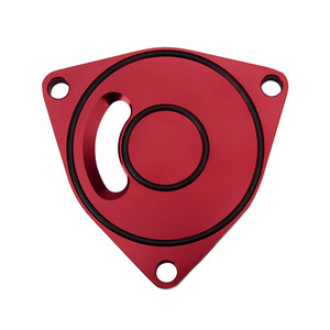 Turbocharger Exhaust Valve <b>Plate</b> Gasket 1.5T Aluminum Alloy Red For Honda Civic 2015-2021 - Product Image 2