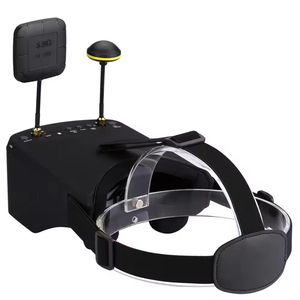 Gafas FPV 5.8G 40CH de 5 pulgadas 800*480 LS800D con DVR y Diversidad EV800D, Batería para Casco, para Drones RC y Coches RC - Product Image 6