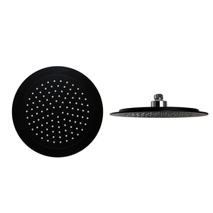 Pommeau de douche de plafond de salon de beauté de luxe pommeau de douche de salle de bain robinet de pluie noir mat pommeau de douche de plafond à <span class=keywords><strong>jet</strong></span> haute pression - Product Image 5