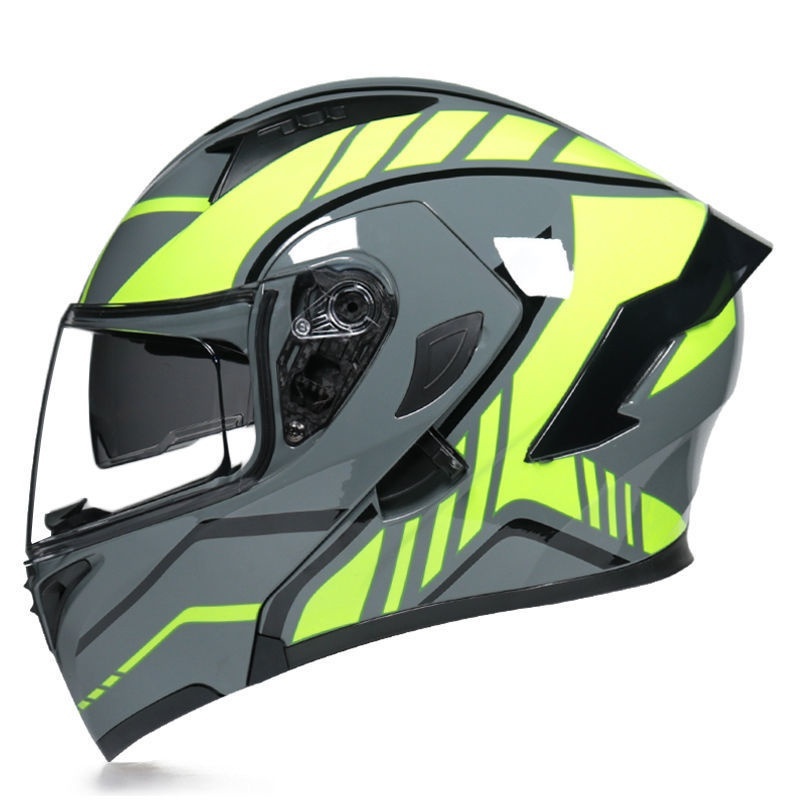 Yellow Freedom with Transparent Visor