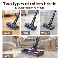 Accessoires pour aspirateur V6V7V8V9V10, tête d'aspiration à tambour, brosse pour sols durs, brosse rotative, brosse pour sols durs à entraînement direct