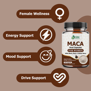 Hot Sale Oem Maca Root Capsules for Women Maca Root Blend Energy Support Supports Drive Enhanced Absorption Capsules - Product Image 5