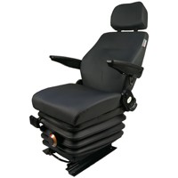 Siège de conducteur de camion universel confortable avec appui-tête et accoudoir pliable