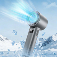 Ventilateur portable mini électrique rechargeable USB d'extérieur à cinq vitesses avec affichage numérique, le plus vendu - Jinwukeji SX-F16