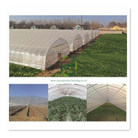Matériel agricole Climat Contrôlé Contenant Grand Panneau Solaire Élèvent La Tente En Plastique Film De Pommes De Terre Tomate Culture Hydroponique À Effet de Serre