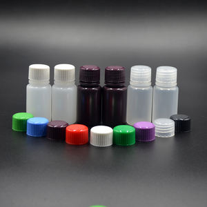 Campioni gratuiti 30 ml 60ml 125ml 250ml 500ml 1L Lab Black Hdpe plastica Sterile HDPE PP campione di reagenti flaconi - Product Image 3