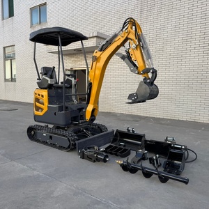 Mini Excavadora de 1.6 Toneladas con Motor EPA, Nueva, para Granja, con Ruedas, de Alto Rendimiento, Envío Gratis - Product Image 1