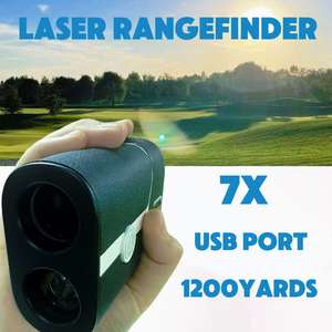 Medidor de Distância Portátil para Golfe com Ampliação de 7.0X, Alcance de 1200 Jardas, Medidor de Velocidade para Caça e Golfe - Product Image 4