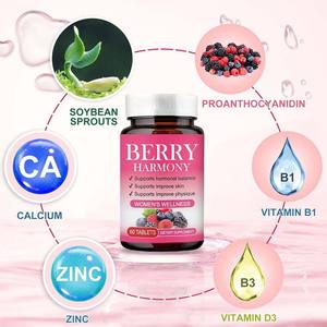 La marque privée OEM/ODM prend en charge les comprimés d'équilibre hormonaux pour femmes avec vitamine nutrition comprimés d'harmonie pilules contre la douleur - Product Image 3