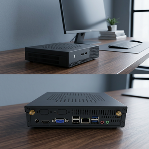 Intel Core i5 Mini PC 16GB RAM SSD Windows 11 HDMI VGA Industrial Desktop Computer with SIM Slot 4G LTE <b>Micro</b> Business PC - Product Image 4
