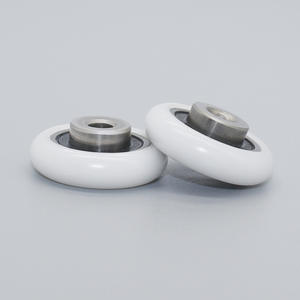 ลูกล้อประตูและหน้าต่างสแตนเลสพร้อมโอริง รุ่น S688RS ผลิตจาก POM รูฝังหัวสกรู ขนาด 4*23*6 มม. จัดจำหน่ายโดยผู้ผลิต - Product Image 4