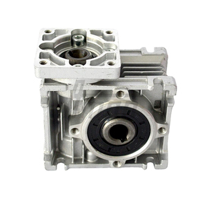 Motorreductor de CC sin escobillas con reductor de tornillo sin fin RV30 de 24 V CC con autobloqueo para trabajos de elevación, par de 8-24 N.m, relación de 7.5-60:1 - Product Image 2