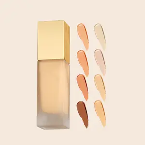 2024 OEM/ODM News Waterproof Long lasting Concealer Face foundation custom logo Liquid Foundation Makeup