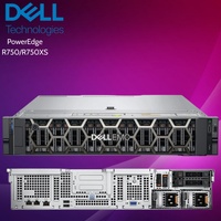 Serveur Dell PowerEdge R750xs Neuf avec processeur Intel Xeon, 64 Go de mémoire DDR4, montage en rack 2U, alimentation redondante 800W, en stock