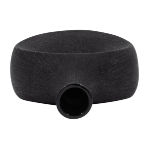 Vaso decorativo in ceramica a taglio aperto per l'arredamento del soggiorno, ideale come complemento d'arredo per camera da letto, ufficio, scrivania o tavolo. - Product Image 6