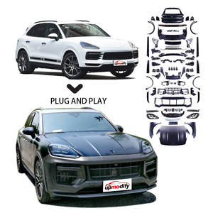 บอดี้คิทสำหรับปอร์เช่คาเยนน์9Y0.1 18-23 3.0T 3.6T 4.8T เทอร์โบ <span class=keywords><strong>GTS</strong></span> อัพเกรดชุดกันชนรถยนต์9Y0.2 2024 - Product Image 1