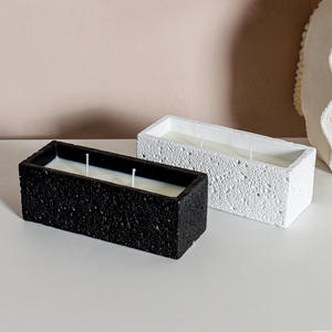 Luxury Simple Premium <b>Coconut</b> Wax Volcano <b>Candle</b> Container Cup Aromatherapy Handmade Nordic Style High Value Ornament - Product Image 3