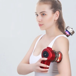 Masseur multifonction 12 vitesses à aspiration puissante électrique, thérapie par ventouses chauffantes, outil de massage Gua Sha - Product Image 1