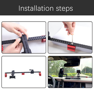 CARTAOO Giá Đỡ Điện Thoại Đa Năng Bằng Nhôm Giá Đỡ Bảng Điều Khiển Cho Bronco Phụ Kiện 2021 2022 - Product Image 5