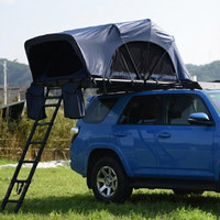 Tente de toit pliable pour voiture, imperméable, quatre saisons, base en aluminium, modèle SY-12, pour le camping tout-terrain et les voyages en autonomie