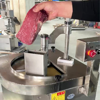 Machine à découper la viande fraîche/congelée de qualité supérieure pour la découpe de bandes de viande, de tranches de bœuf frais et de morceaux de porc