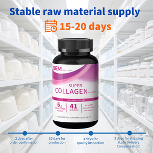 Comprimés de collagène, vitamine C et biotine en gros – Faible MOQ – Fabricant de compléments sous marque privée – Lancement rapide – Personnalisation flexible - Product Image 3