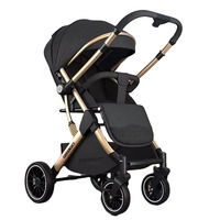 Poussette bébé multifonctionnelle 2-en-1 en coton, système de voyage portable, cadre en acier inoxydable, pliable et sécuritaire pour le sommeil de bébé