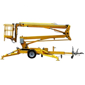 Plataforma de compras China 16m 18m Plataforma de trabajo aéreo Cherry Pickers Remolcable Boom <span class=keywords><strong>Man</strong></span> Lift - Product Image 5