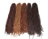 Nouveautés en promotion : Extensions de cheveux synthétiques pour tresses au crochet Micro Zizi et Box Braids Twist