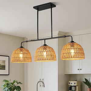 <span class=keywords><strong>Paralume</strong></span> <span class=keywords><strong>in</strong></span> <span class=keywords><strong>Corda</strong></span> Piccolo Stile Boho, Ricambio per Lampada a Sospensione, Coprilampada per Applique, Coprilampada Cilindrico per Plafoniera - Product Image 3