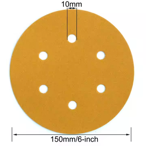 Vàng PSA Sanding Disc với móc và vòng lặp cho đánh bóng xe ô tô - Product Image 2