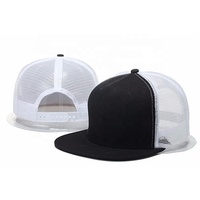 Gorra Snapback de Perfil Bajo con Visera Plana Verde Camuflaje, Estilo Hip Hop Y2K, Gorra Trucker de Malla para Hombre y Mujer