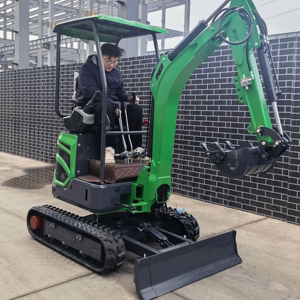 Mini Excavadora de 2 Toneladas con Certificación CE, Excavadora Compacta Pequeña con Brazo Giratorio Lateral, Ideal para Espacios Reducidos, Envío Gratuito - Product Image 1